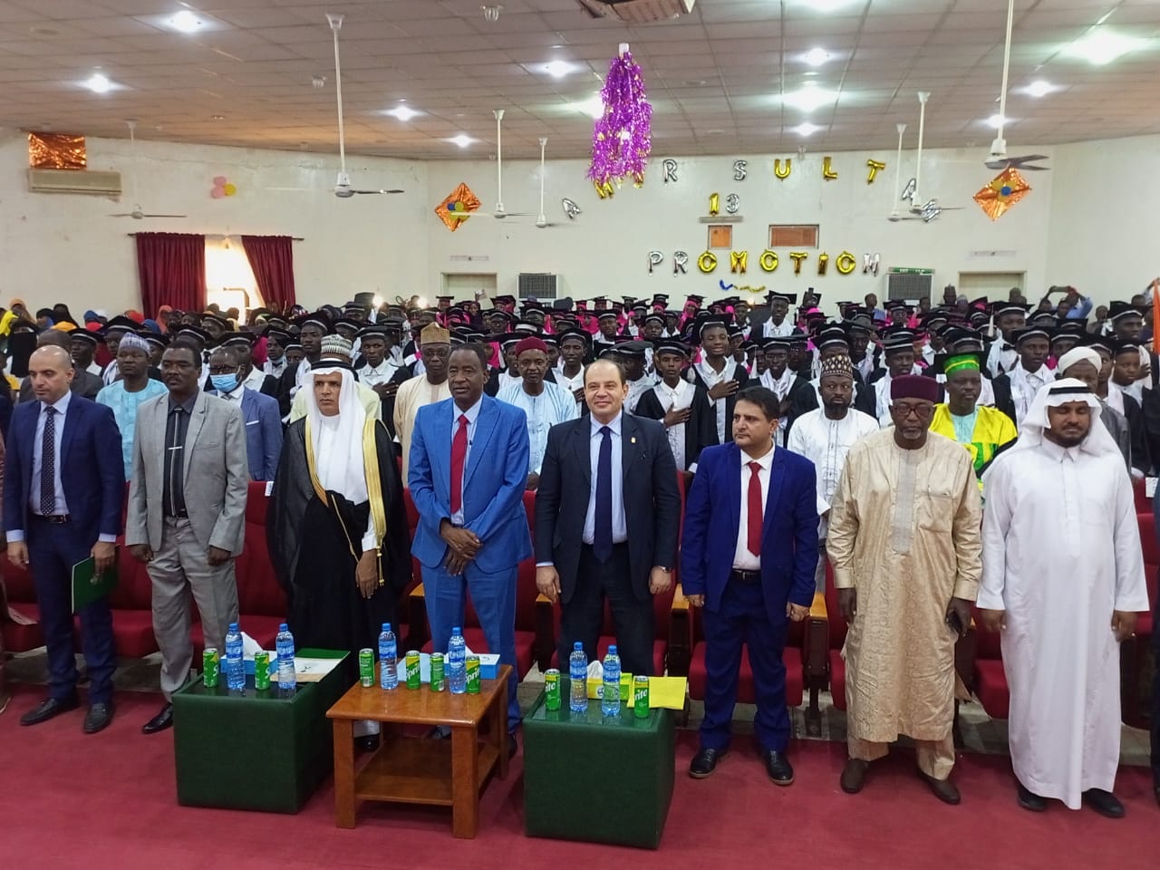 Lire la suite à propos de l’article Cérémonie de remise de diplômes de la 13e promotion de l’Institut Supérieur de Formation des professeurs de CEG Franco-Arabe
